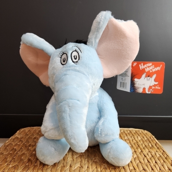 Dr. Seuss Horton Hears A Who Plush Kohl’s Cares 13” NWT - Picture 1 of 8